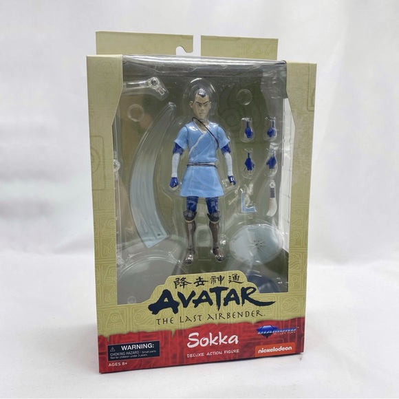 Avatar The Last Airbender Sokka Deluxe Action Figure Diamond Select Toys NEW NWT - Picture 1 of 6